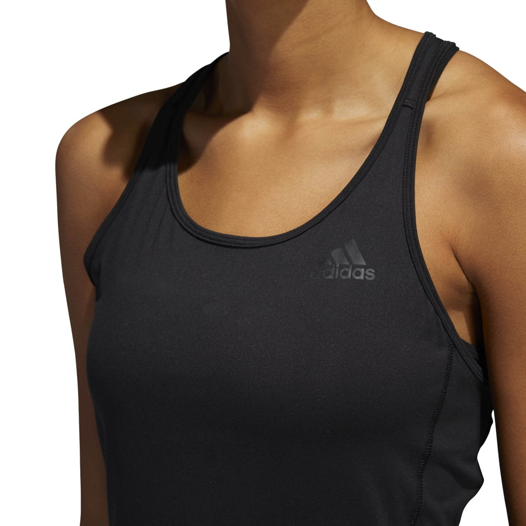 Adidas Women's Performer Baseline Training Tank Top Workout Exercise (Black 2XL)