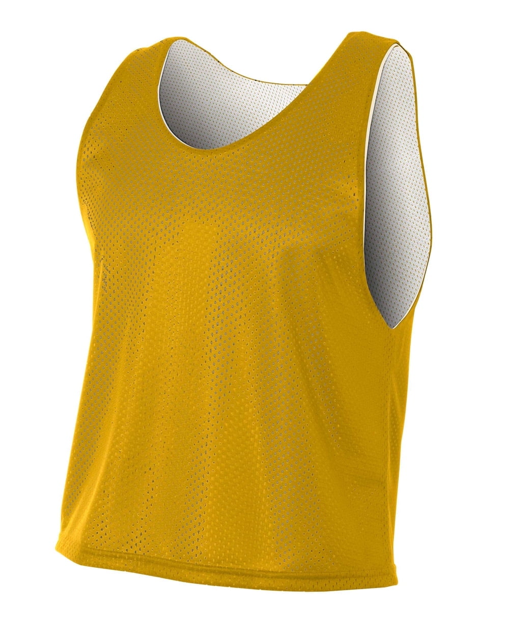 A4 Lacrosse Reversible Practice Jersey For Teen Male in Orange/White | NB2274