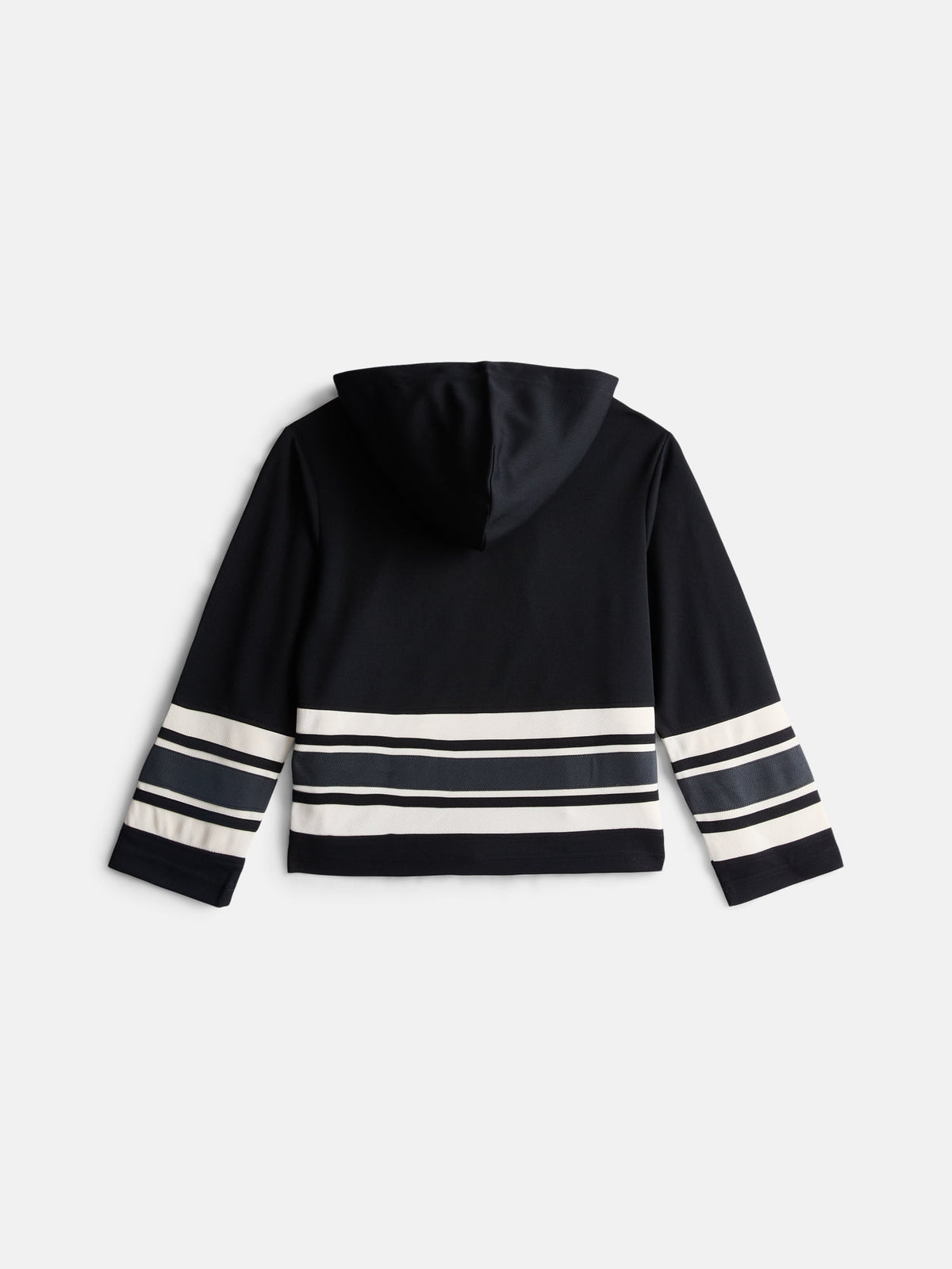 Wonder Nation Boys Hooded Hockey Jersey with Long Sleeves, Sizes 4-18