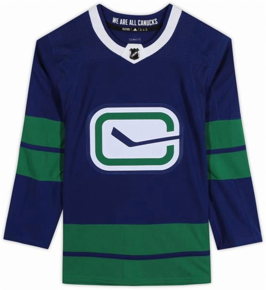 Brock Boeser Vancouver Canucks Autographed Blue Alternate Adidas Authentic Jersey