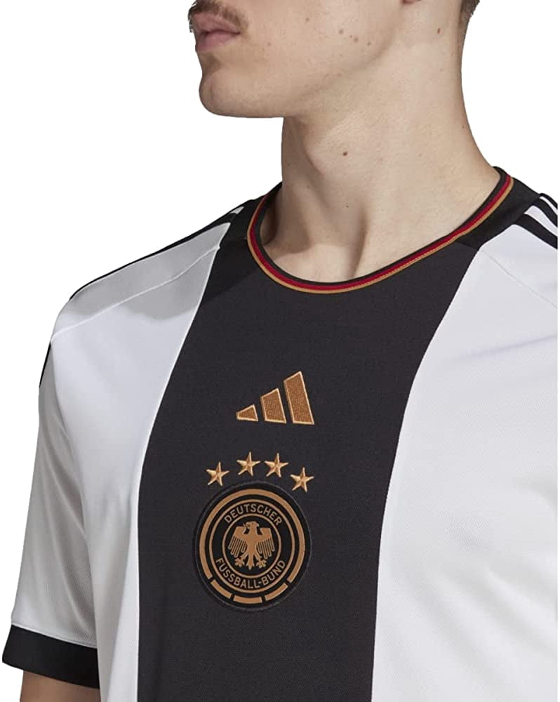 Adidas Men's Germany 22 Home Jersey (White,Men,S)