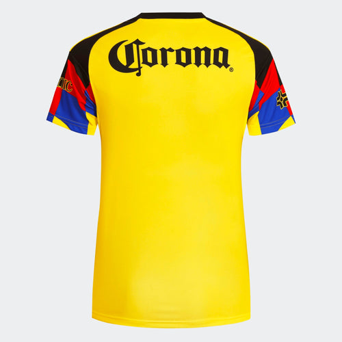 adidas Club Amrica Women's Home Stadium Soccer Jersey, 2025/26, Yellow, Medium