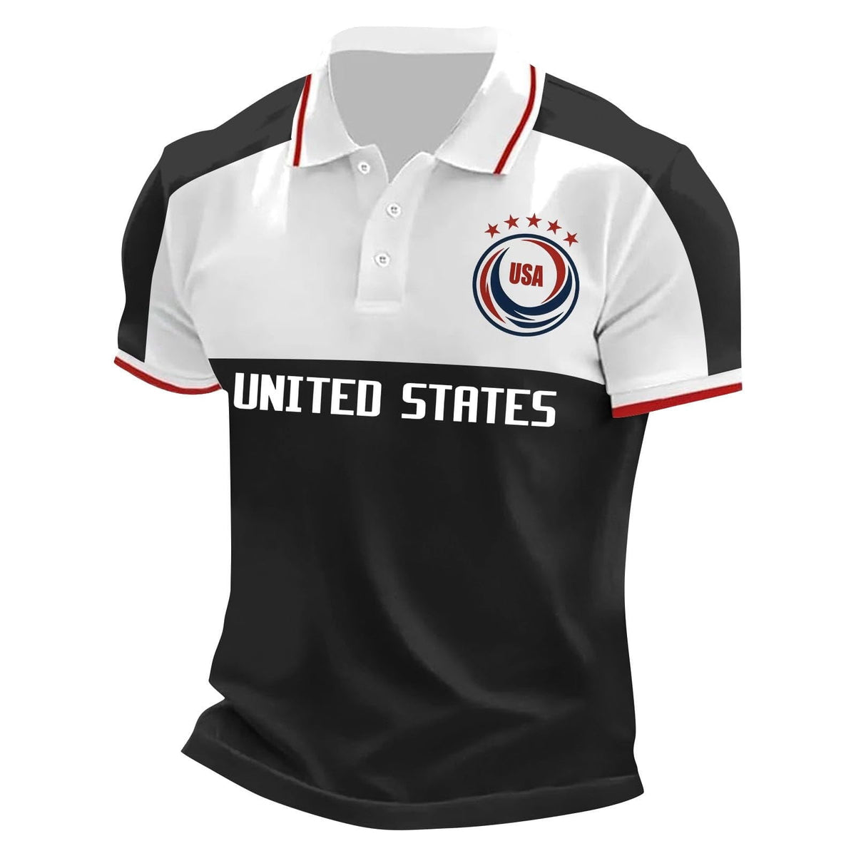 2026 Usa Soccer Mens Polo Shirts Short Sleeve Casual Collared Pullover Summer Tops Soccer Shirt for Men Indoor Outdoor Activities Daily Wear