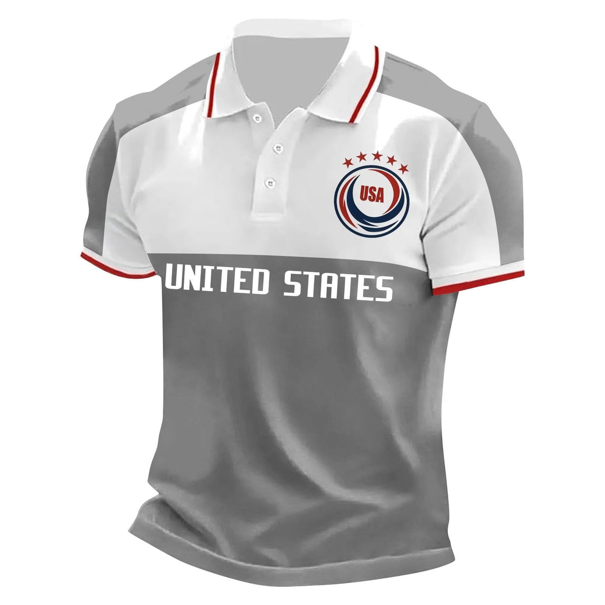 2026 Usa Soccer Mens Polo Shirts Short Sleeve Casual Collared Pullover Summer Tops Soccer Shirt for Men Indoor Outdoor Activities Daily Wear