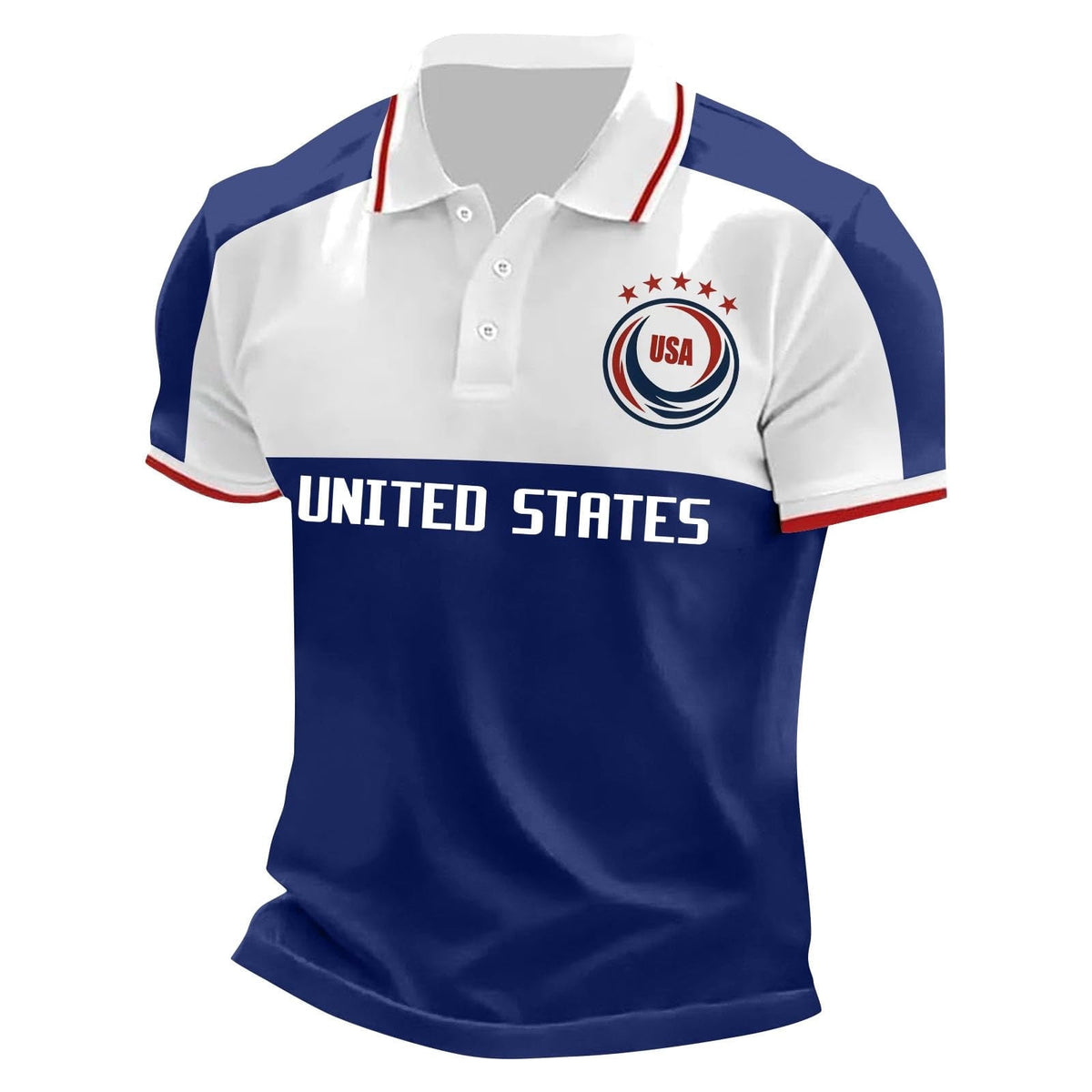 2026 Usa Soccer Mens Polo Shirts Short Sleeve Casual Collared Pullover Summer Tops Soccer Shirt for Men Indoor Outdoor Activities Daily Wear
