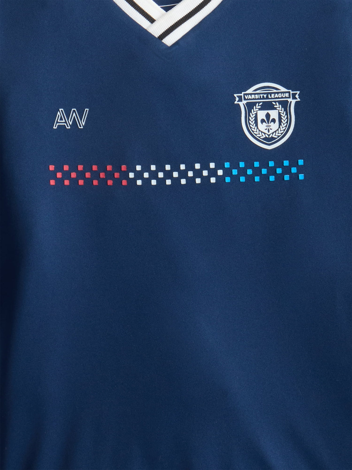 Athletic Works Boys Soccer Jersey Top with Short Sleeves, Sizes 4-18