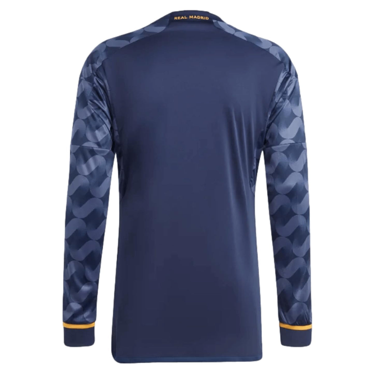 adidas Real Madrid 23/24 Long Sleeve Away Jersey - Breathable Mesh Panels, Moisture-Absorbing AEROREADY, Soccer Style (US, Alpha, XX-Large, Regular, Regular)