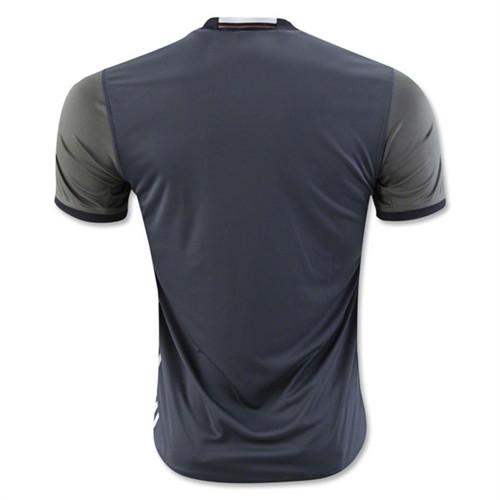 adidas International Soccer Germany Men's Jersey, X-Small, Dark Grey/White/Green