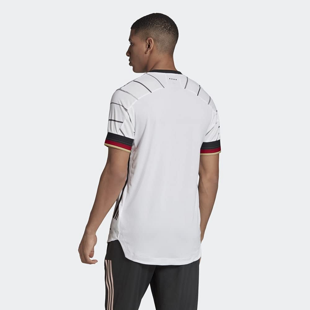 adidas 2020-21 Germany Home Authentic Jersey - White-Black 2XL