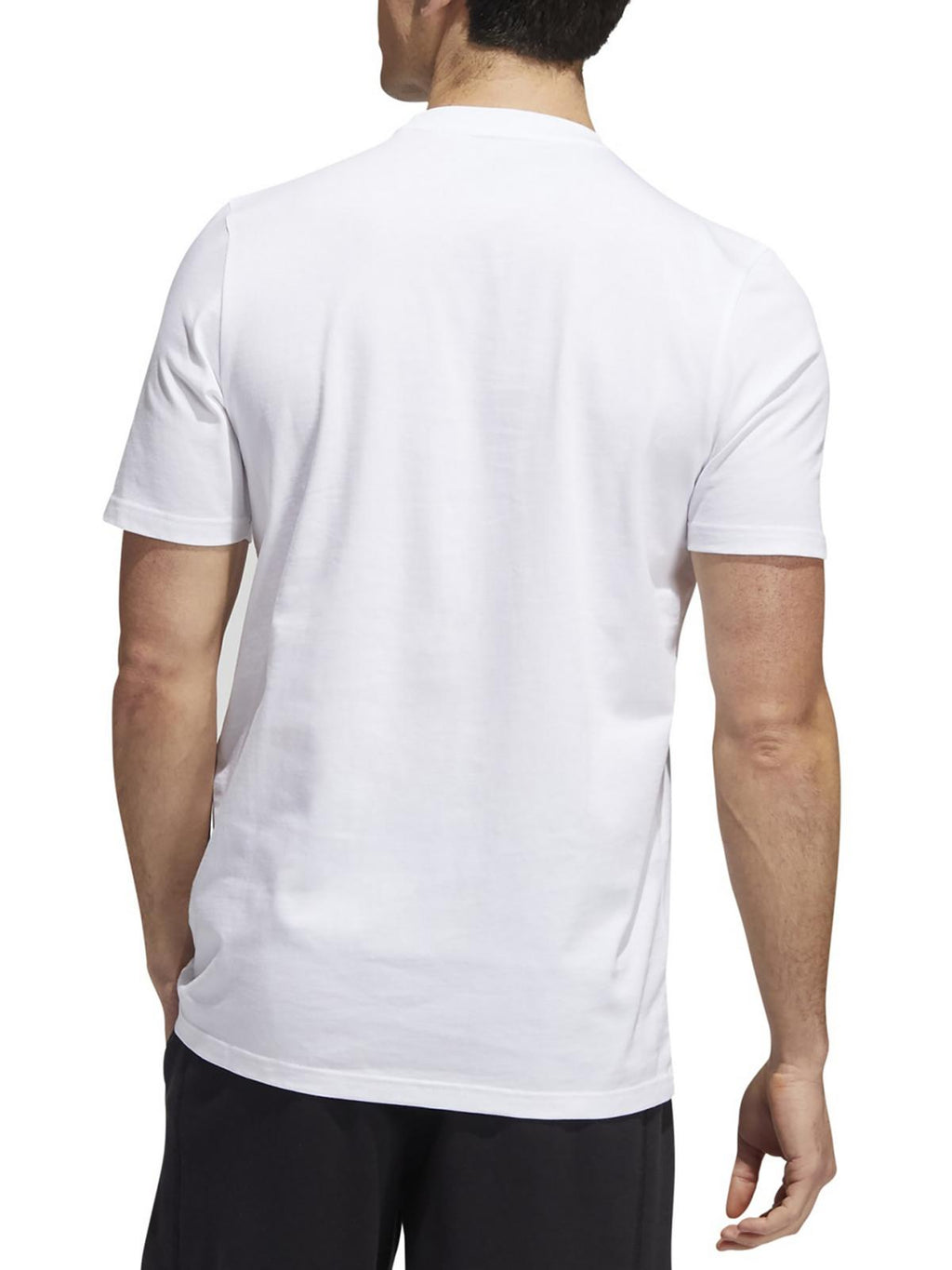 Adidas Mens Workout Activewear Pullover Top White M