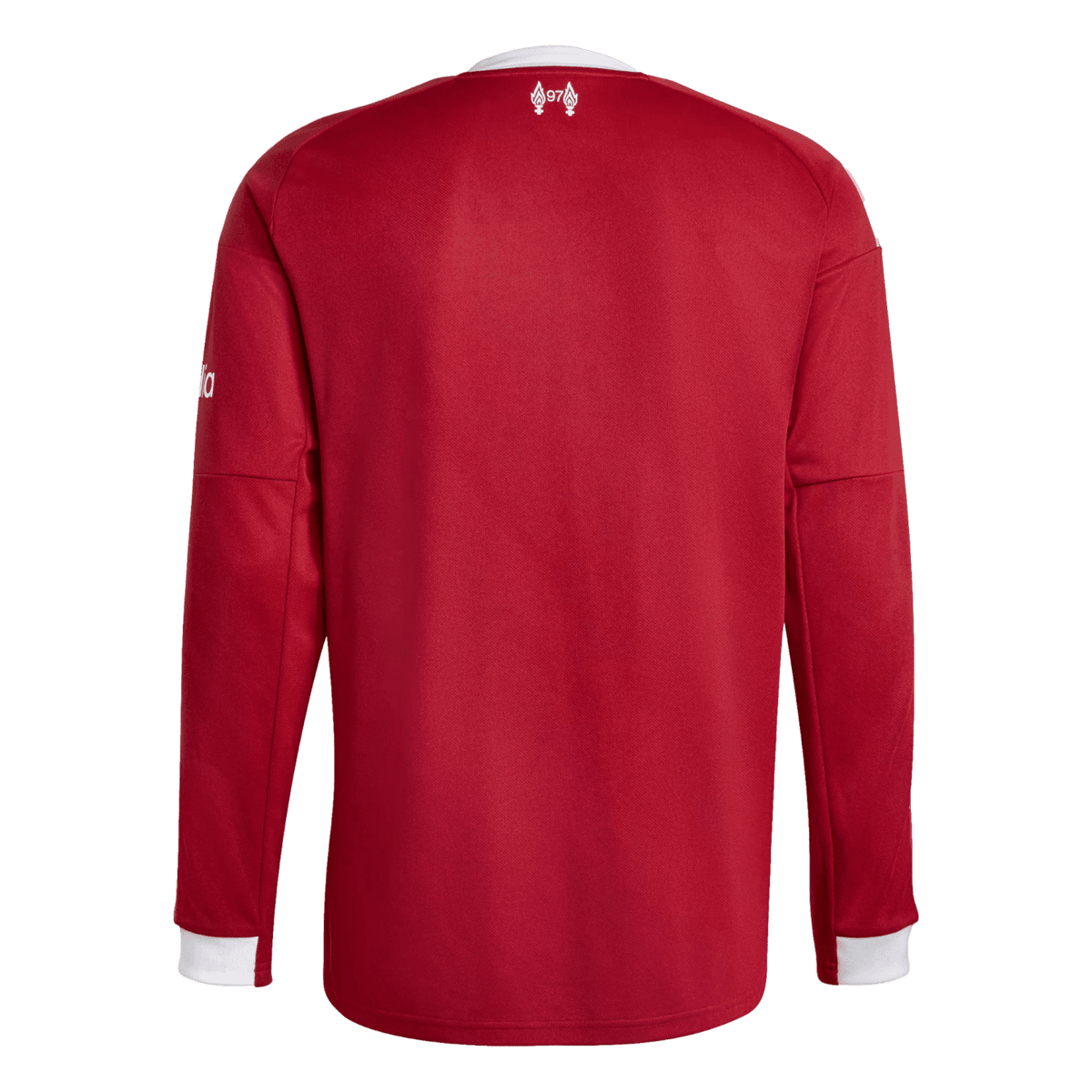 adidas Liverpool FC 25/26 Men's Long Sleeve Jersey (US, Alpha, Small, Regular, Regular, Strawberry Red)