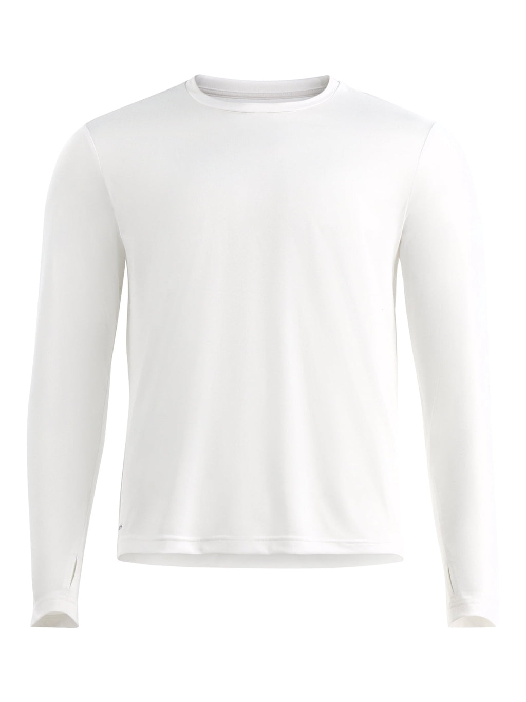 Athletic Works Men's Long-Sleeve Jersey Tee with Thumbhole Cuffs, Sizes XS-5XL