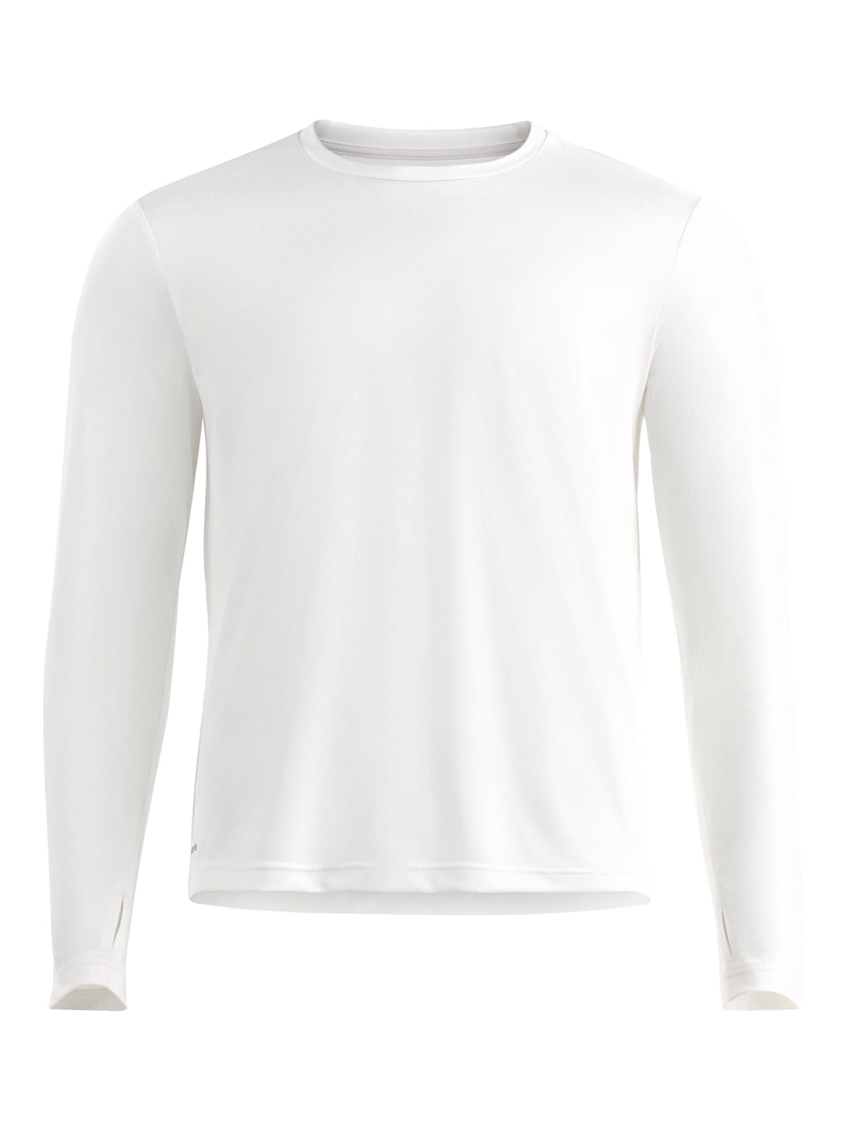 Athletic Works Men's Long-Sleeve Jersey Tee with Thumbhole Cuffs, Sizes XS-5XL