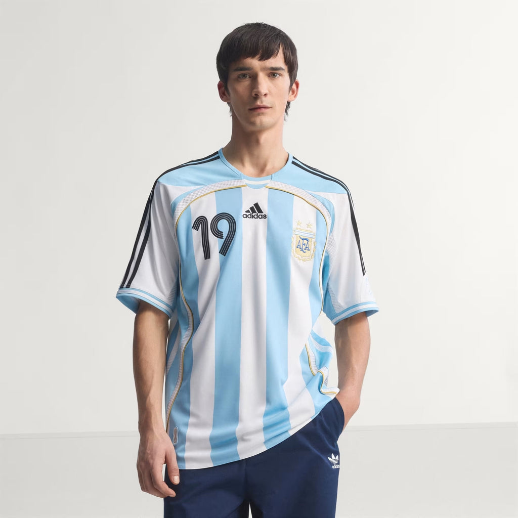 adidas Argentina Men's Home Jersey 2006 Messi #19