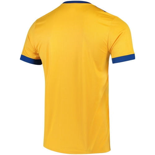 Men's adidas Gold/Royal Juventus 2017/18 Away Replica Jersey