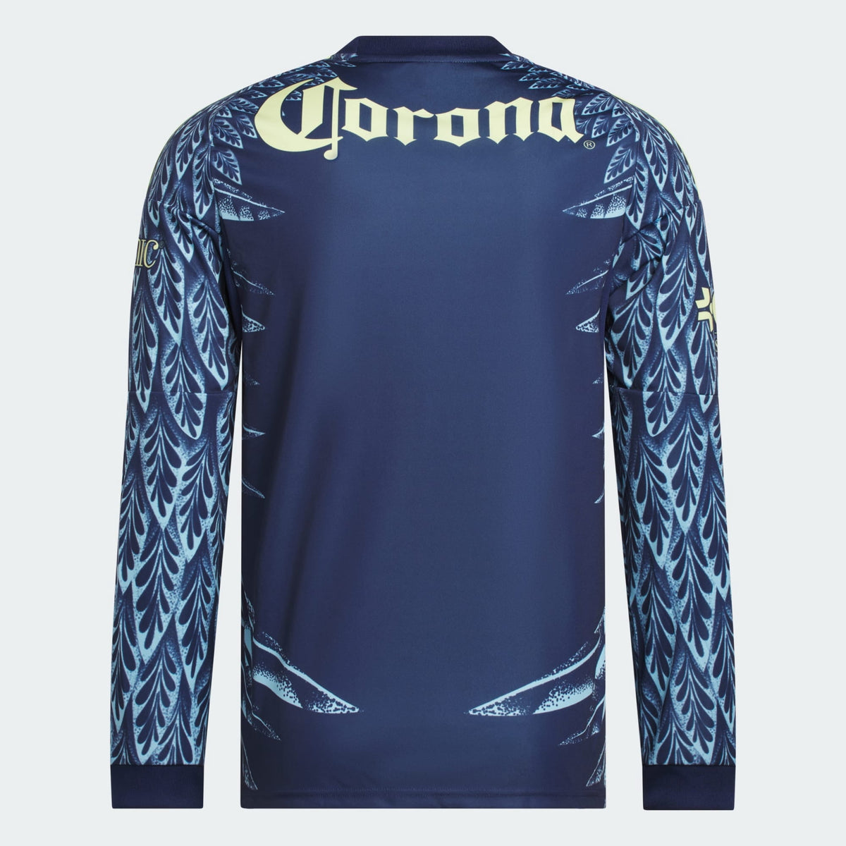 adidas Club America Away Men's L/S Soccer Jersey 25/26 (US, Alpha, Large, Regular, Regular, Blue)