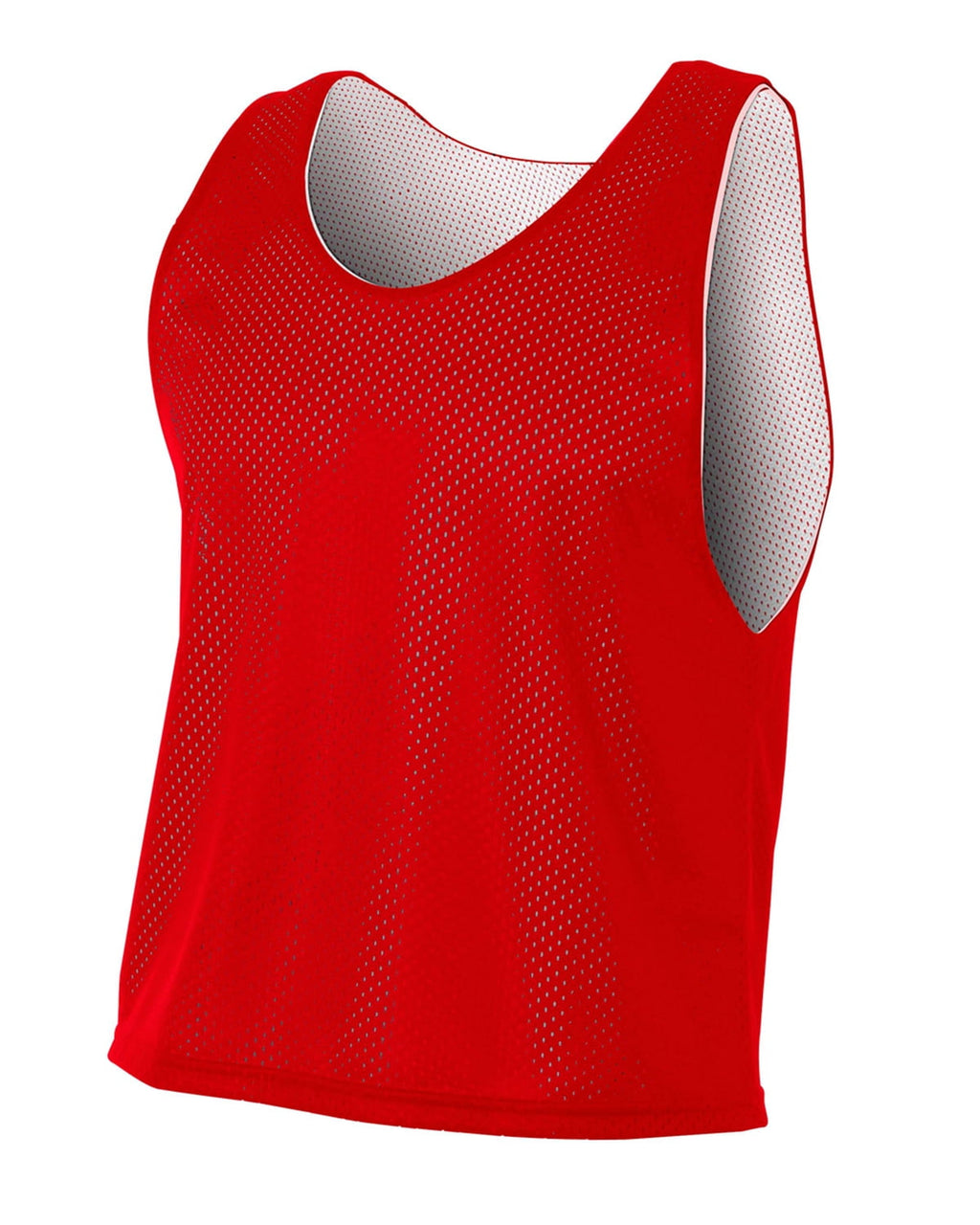 A4 Lacrosse Reversible Practice Jersey For Teen Male in Orange/White | NB2274