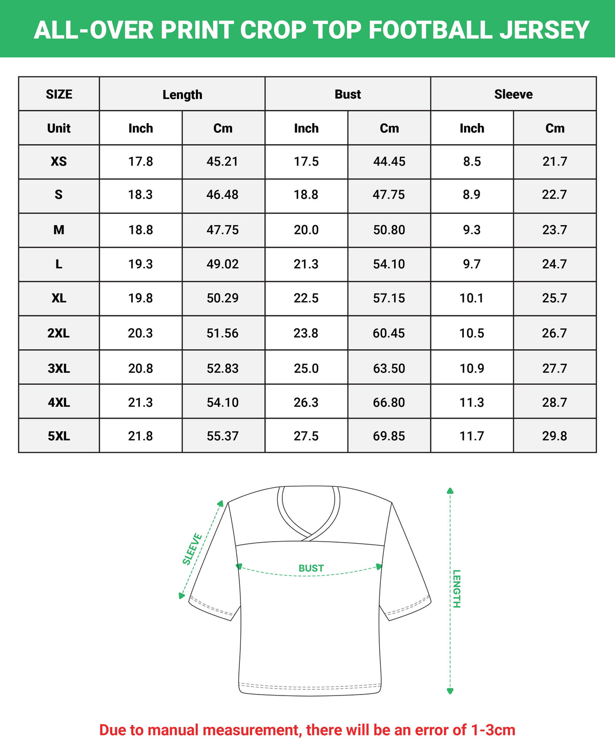Lotusprint LLC Personalized Classic Crop Top Football Jersey, Custom Team Number Women Tee