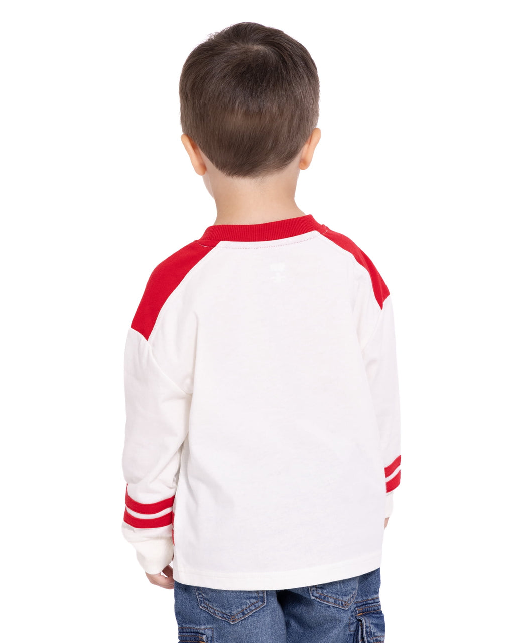 Wonder Nation Toddler Boys' Graphic Hockey Jersey with Long Sleeves, Sizes 12M-5T