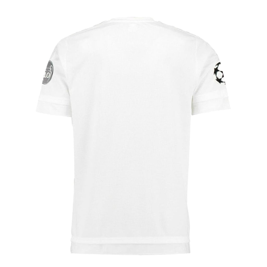 adidas Real Madrid UEFA Champions League Home Jersey 2015-2016 UWC Youth (Youth X-Large) White