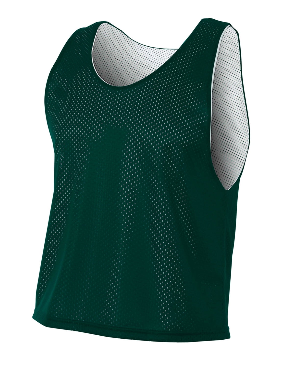 A4 Lacrosse Reversible Practice Jersey For Teen Male in Orange/White | NB2274