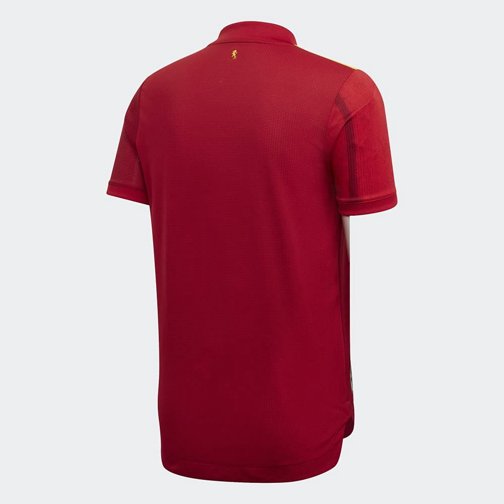 adidas 2020-21 Spain Authentic Home Jersey - Red-Yellow S