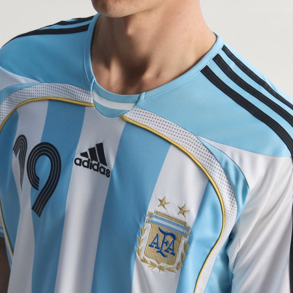 adidas Argentina Men's Home Jersey 2006 Messi #19
