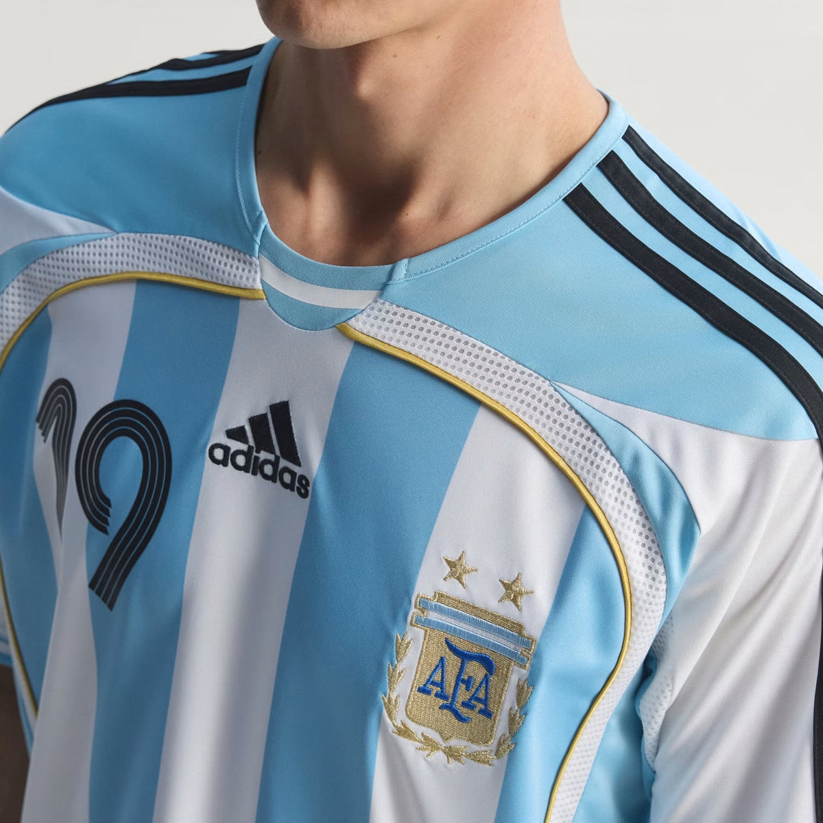adidas Argentina Men's Home Jersey 2006 Messi #19