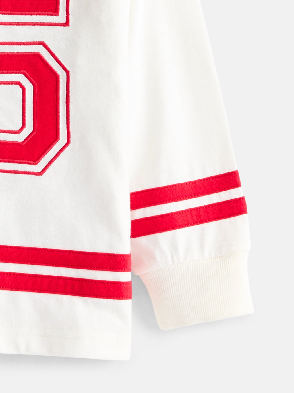 Wonder Nation Toddler Boys' Graphic Hockey Jersey with Long Sleeves, Sizes 12M-5T