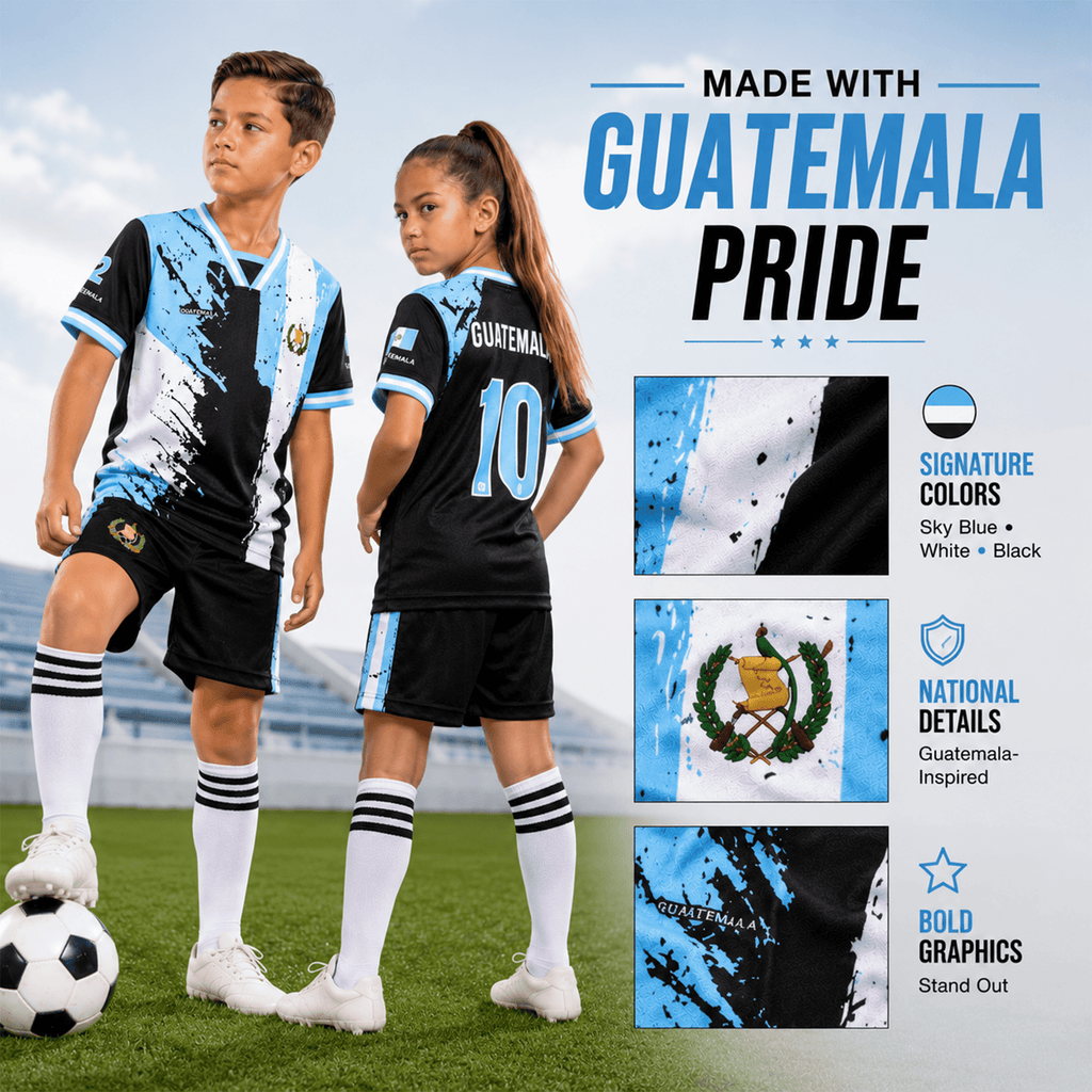 Fox & Fury Brazil Soccer Jersey for Kids, Youth Boys & Girls – Unisex Football Shirt, Camiseta de Futbol Brasil