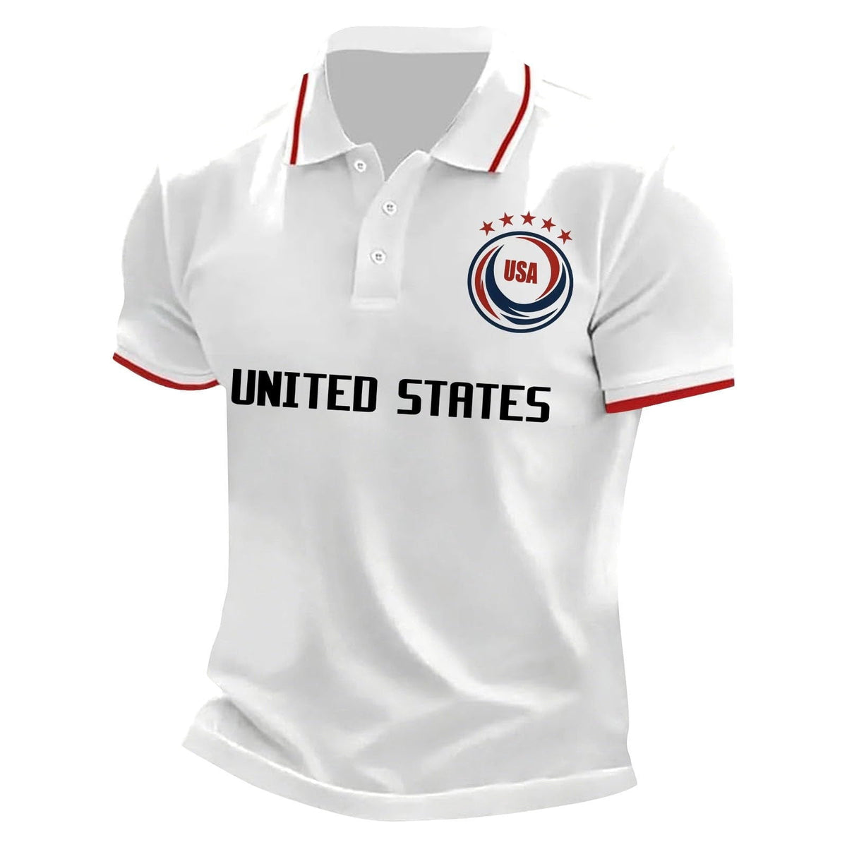 2026 Usa Soccer Mens Polo Shirts Short Sleeve Casual Collared Pullover Summer Tops Soccer Shirt for Men Indoor Outdoor Activities Daily Wear