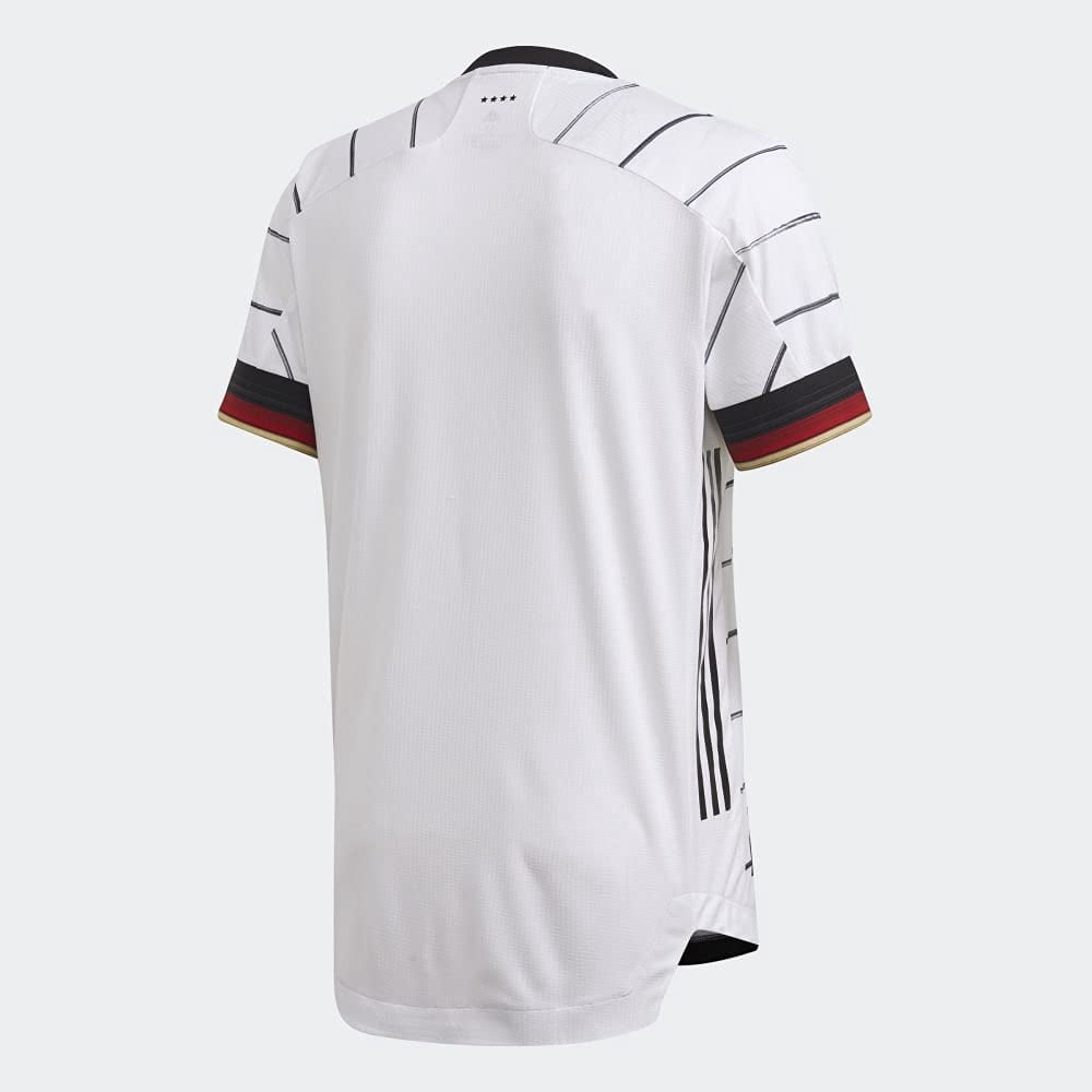 adidas 2020-21 Germany Home Authentic Jersey - White-Black 2XL