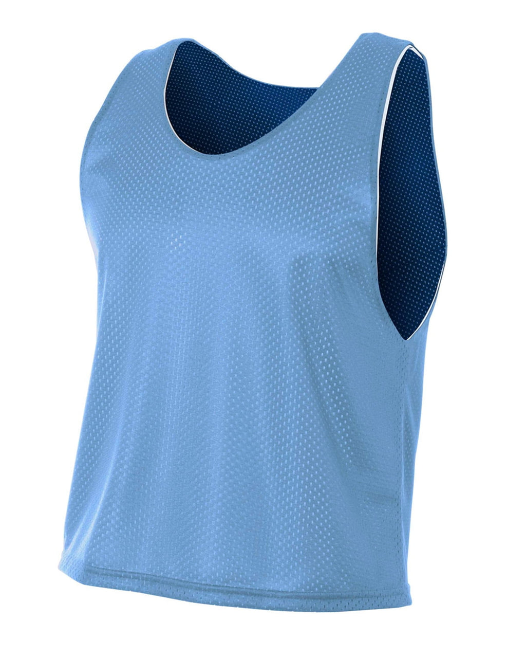A4 Lacrosse Reversible Practice Jersey For Teen Male in Orange/White | NB2274