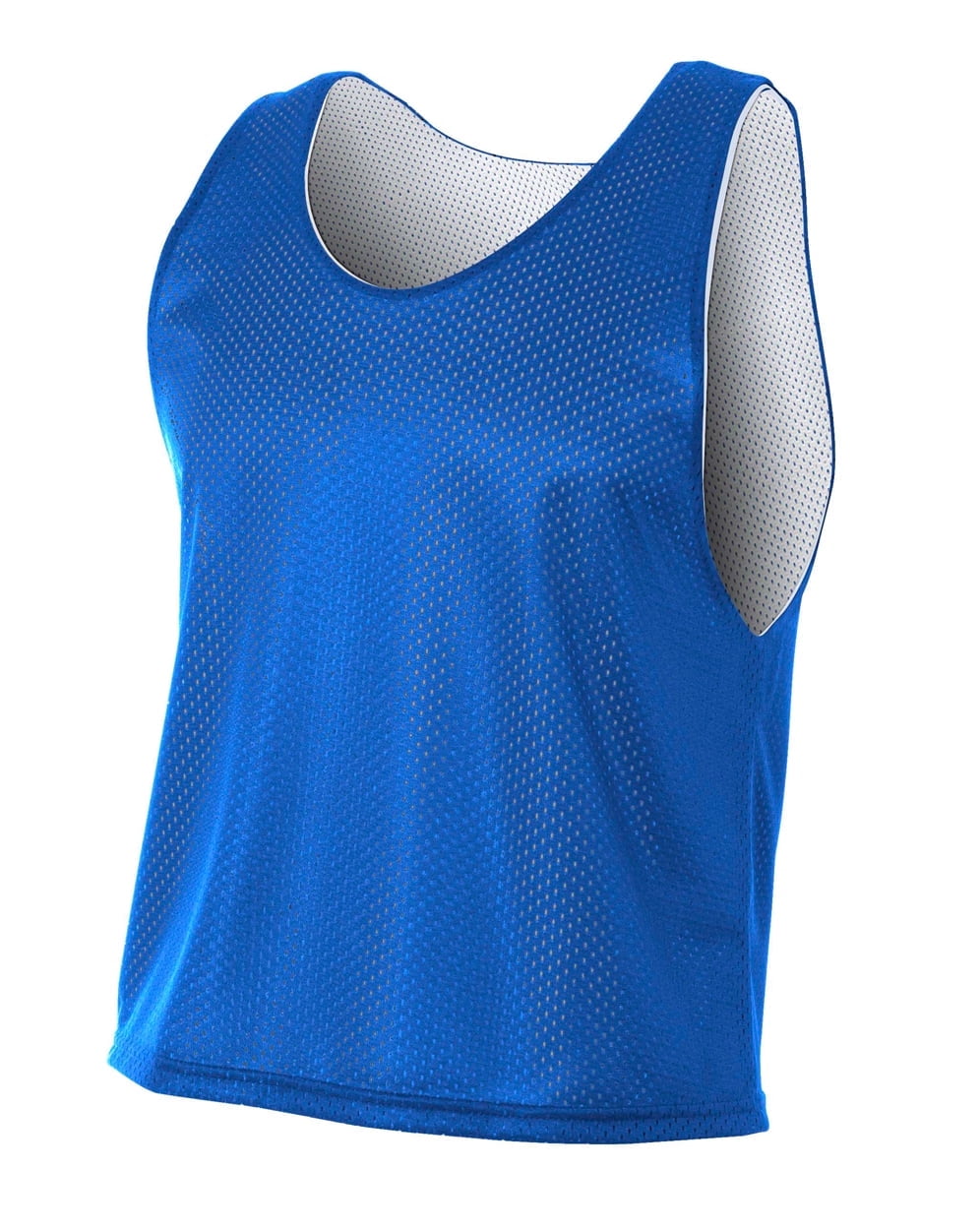 A4 Lacrosse Reversible Practice Jersey For Teen Male in Orange/White | NB2274