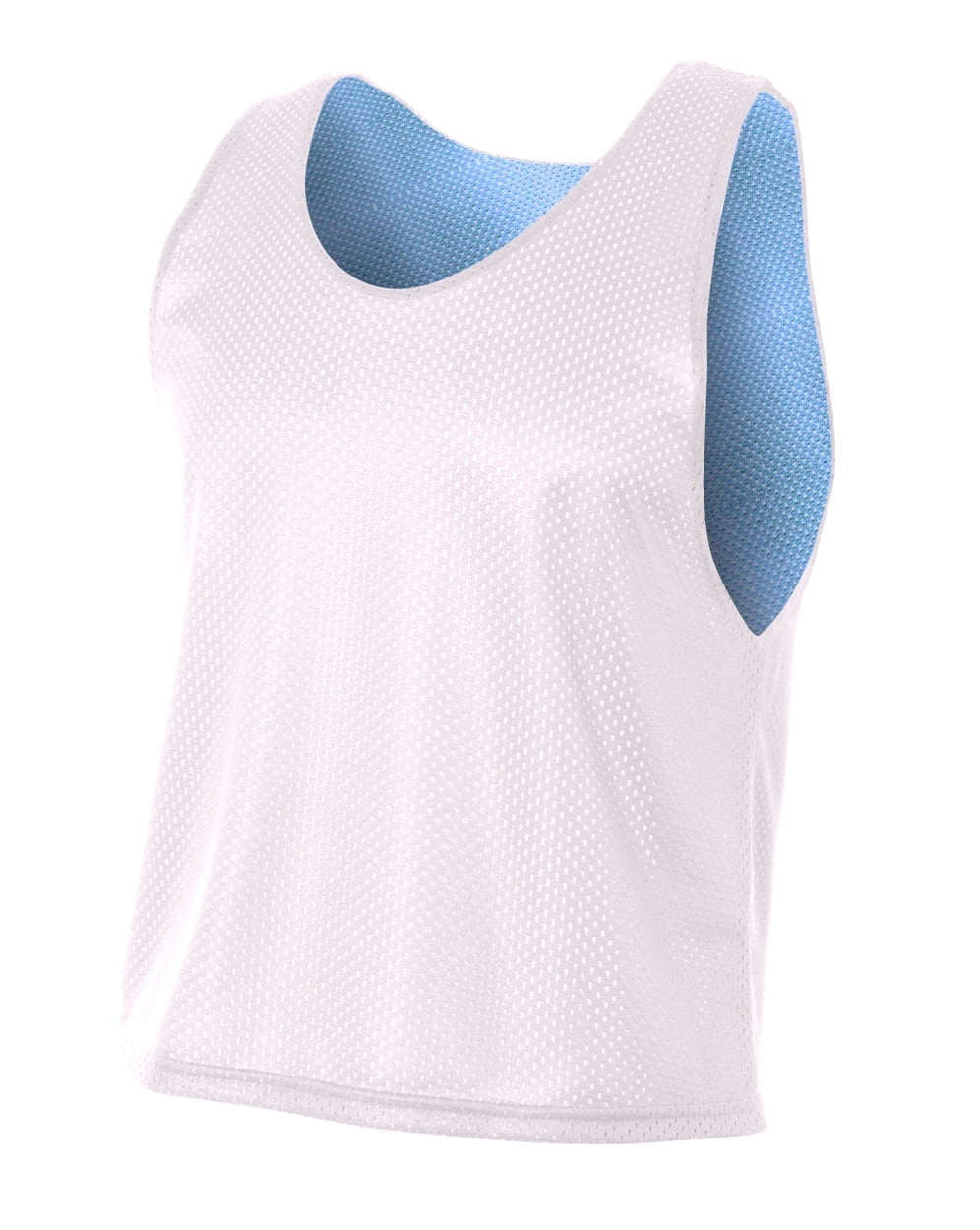 A4 Lacrosse Reversible Practice Jersey For Teen Male in Orange/White | NB2274