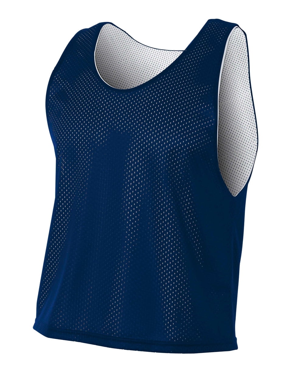 A4 Lacrosse Reversible Practice Jersey For Teen Male in Orange/White | NB2274