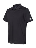 Adidas - Cotton Blend Polo - A322 - Black - Size: XL
