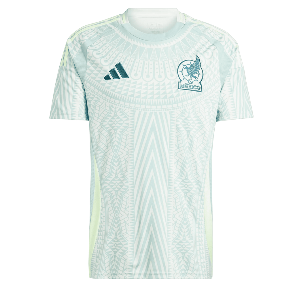 adidas Men's Mexico Jersey, Linen Green Away 2024