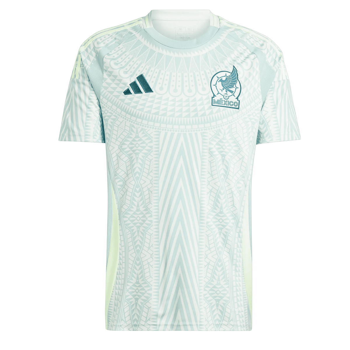 adidas Men's Mexico Jersey, Linen Green Away 2024