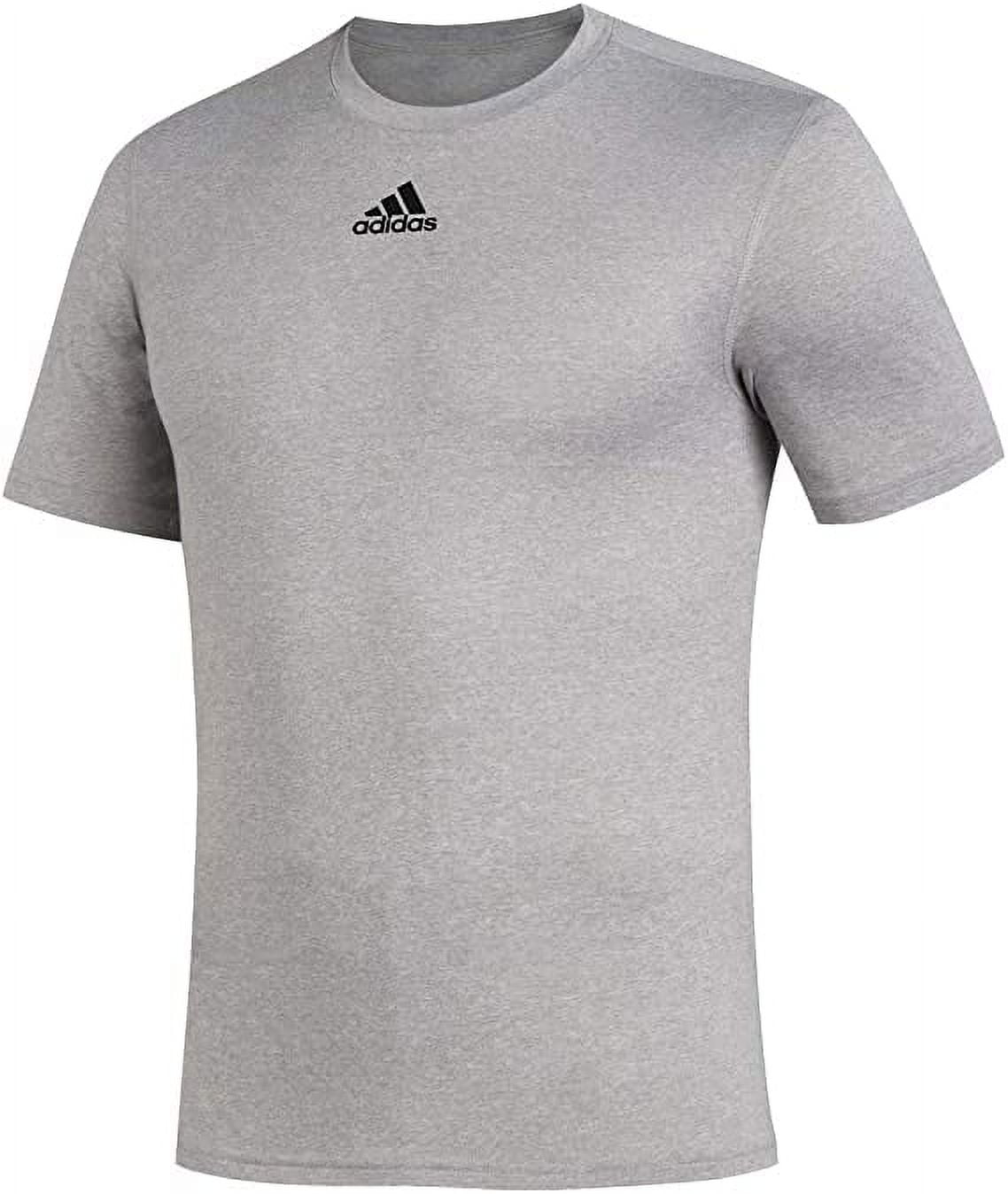 Adidas Men's Creator Short Sleeve Shirt Gray Heather SM