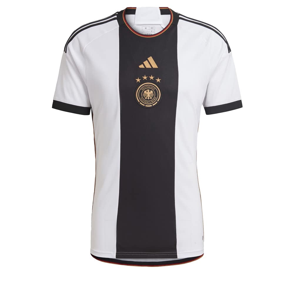 Adidas Men's Germany 22 Home Jersey (White,Men,S)