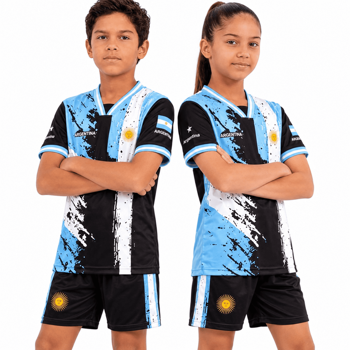 Fox & Fury Brazil Soccer Jersey for Kids, Youth Boys & Girls – Unisex Football Shirt, Camiseta de Futbol Brasil