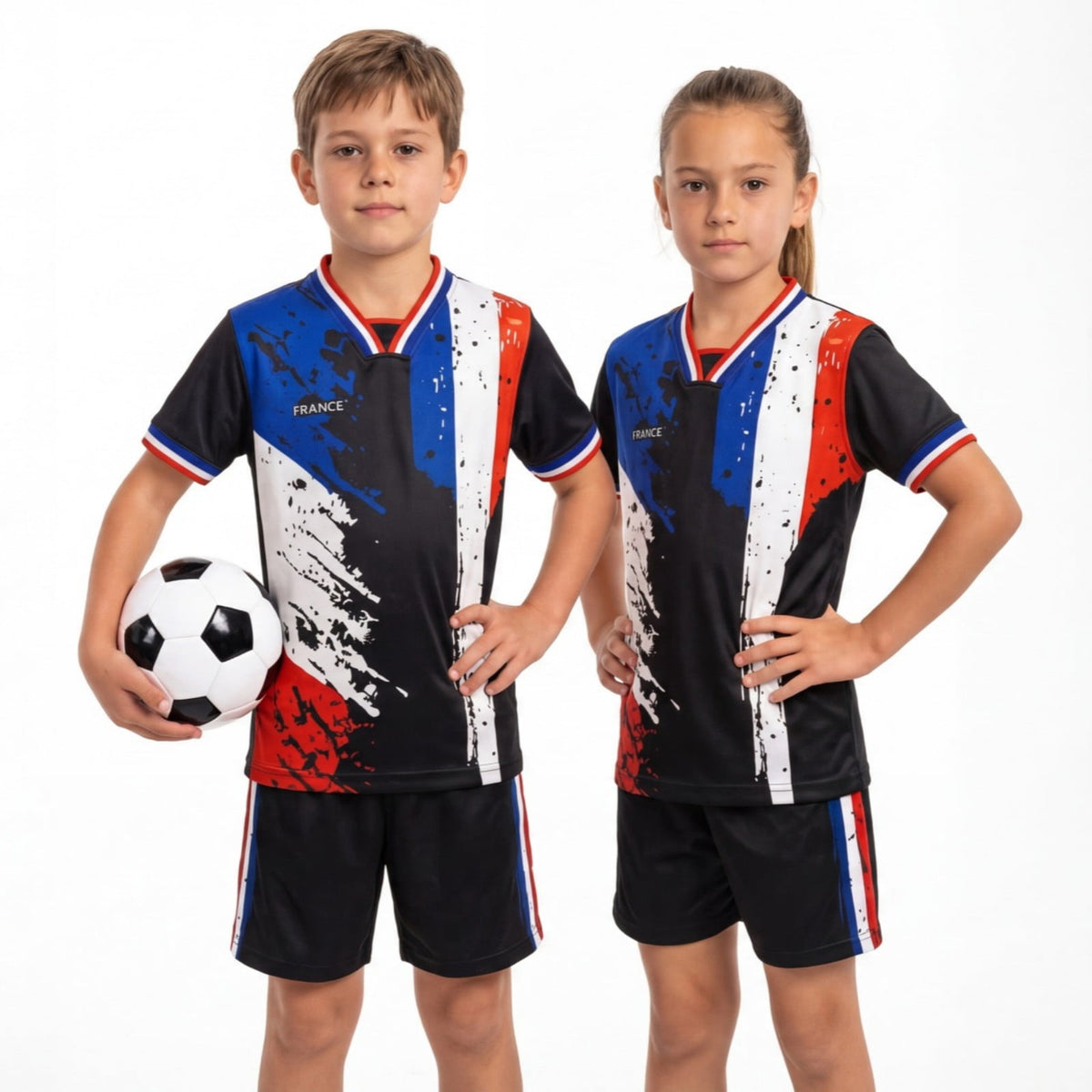 Fox & Fury Brazil Soccer Jersey for Kids, Youth Boys & Girls – Unisex Football Shirt, Camiseta de Futbol Brasil