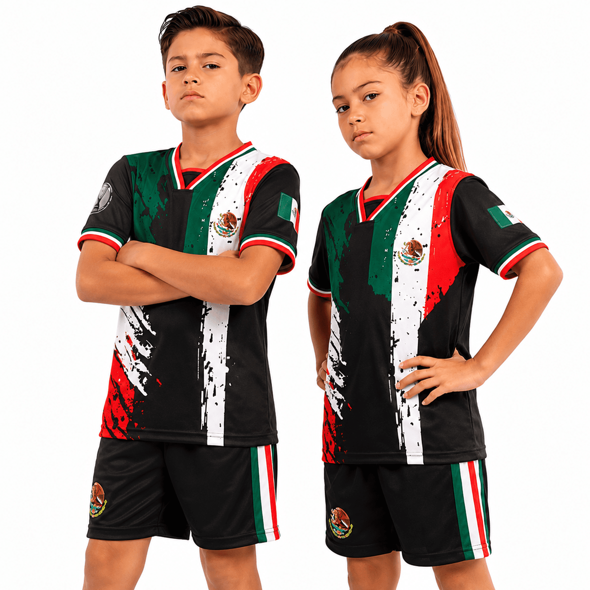 Fox & Fury Brazil Soccer Jersey for Kids, Youth Boys & Girls – Unisex Football Shirt, Camiseta de Futbol Brasil