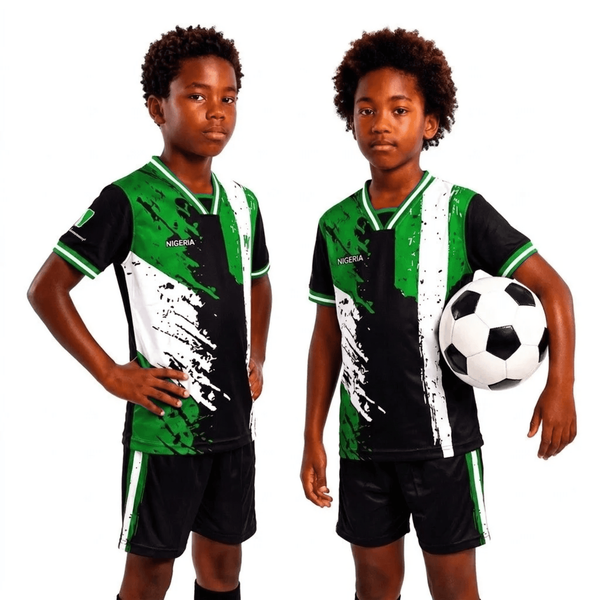 Fox & Fury Brazil Soccer Jersey for Kids, Youth Boys & Girls – Unisex Football Shirt, Camiseta de Futbol Brasil