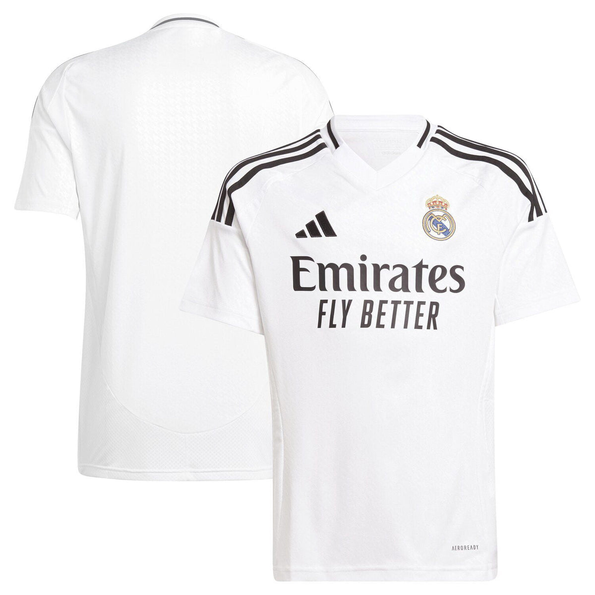 Youth adidas White Real Madrid 2024/25 Home Replica Jersey Color: Mad White Size: YTH L