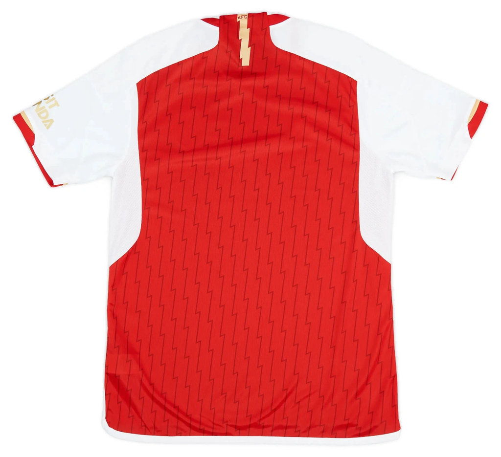 Adidas Official Home Arsenal Jersey 2023/2024 -Red-Gold | L