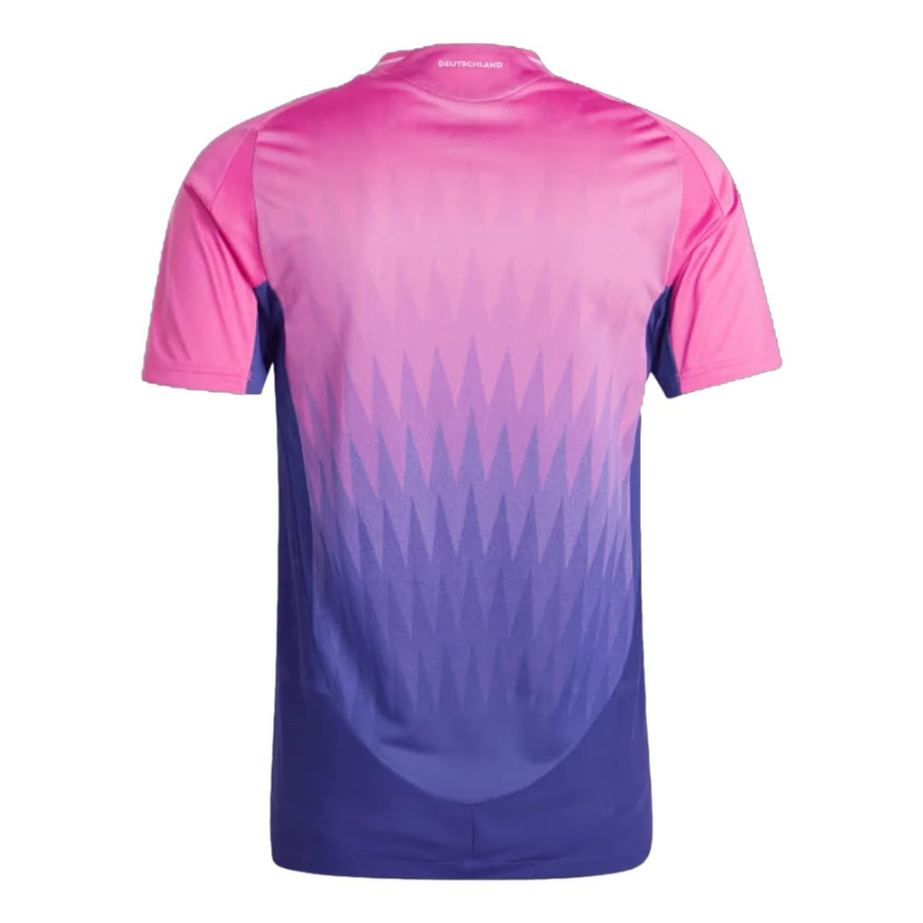 adidas Germany Men’s Away Authentic Jersey 2024/25 (US, Alpha, X-Large, Regular, Regular, Semi Lucid Fuchsia/Team College Purple)