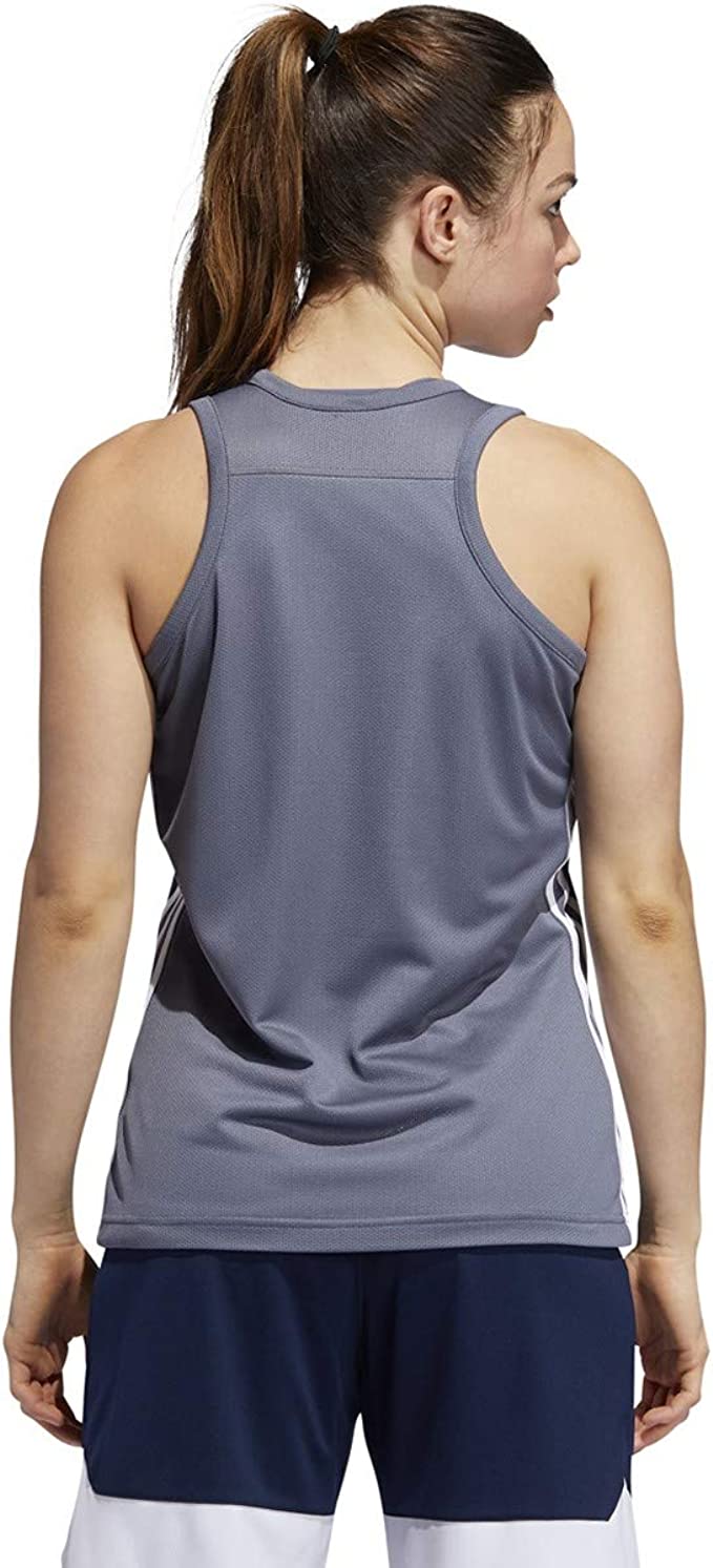 DY6608 ADIDAS 3G SPEED REVERSIBLE JERSEY WOMEN'S BASKETBALL ONIX/WHITE M