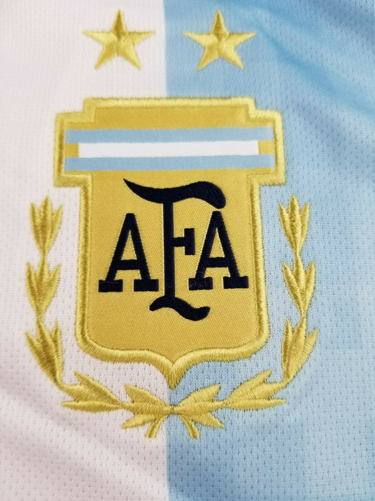 adidas Argentina Home Men's Stadium L/S Soccer Jersey 2018